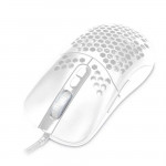 Mouse Gamer Dazz Horus, RGB, 12000DPI, 7 Botões, USB 2.0, Branco - 62000092