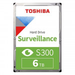 HD Toshiba Surveillance S300, 6TB, 5400 RPM, SATA - HDWT860UZSVA
