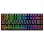 Teclado Gamer Mecânico Redragon Phantom, RGB, USB, Switch Brown, ABNT2, 75%, Preto - K629-RGB (PT-BROWN)