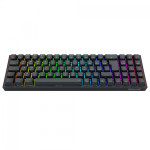Teclado Gamer Mecânico Redragon Pollux Pro, RGB, Wireles, Bluetooth, Switch Brown, ABNT2, Preto - K628RGB-PRO (PT-BROWN)