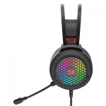 Headset Gamer Redragon Carmen, RGB, Drivers de 50mm, Multiplataformas, Preto - H261