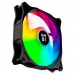 Cooler FAN GT Gamer Rainbow 120mm, Preto - 65391