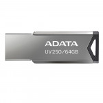 Pen Drive Adata 64GB UV250, USB 2.0, Metal - AUV250-64G-RBK