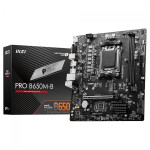 Placa Mãe MSI PRO B650M-B, Chipset B650, AMD AM5, mATX, DDR5, USB 3.0, VGA, HDMI - 911-7E28-016