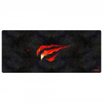 Mousepad Gamer Havit Control, Médio (700x300mm), Preto e Vermelho - HV-MP861