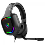 Headset Gamer Kalkan Magni, RGB, Drivers de 50mm, 7.1 Virtual Sound, Preto - KLK000231