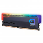 Memória Geil Orion RGB, 8GB 3200MHz, DDR4, Gray, Preto - GAOSG48GB3200C22SC
