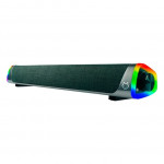 Caixa de Som Soundbar Gamer Husky Snow, 4W, Iluminação RGB, USB, P2, Preto - HSB110PT