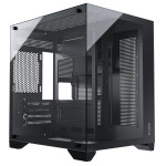 Gabinete Gamer Fortrek Clarity, Mid Tower, Vidro Temperado, MATX, Preto, Sem Fonte, Sem Fans, Preto - 83456