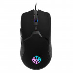 Mouse Gamer TGT Bizon S, Rainbow RGB, 12000DPI, 6 Botões, Preto - TGT-BIZ-S-RBW