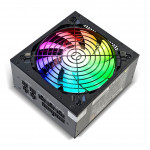 Fonte Duex 600FSE++ RGB Series, 600W, 80 Plus Bronze, PFC Ativo, Full Modular, Bivolt, Preto - DX600FSE++ RGB Series
