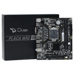Placa Mãe Duex DX H110ZG M2, Chipset Intel H110, LGA 1151, m-ATX, DDR4, M.2, USB3.0, VGA/HDMI - DX H110ZG M2