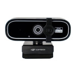 Webcam C3Tech, QHD 2K, Plug and Play, 30FPS, Preto - WB-200BK