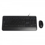 Kit Teclado e Mouse C3Tech, USB ABNT2, 4 Botões, 2000DPI, Preto - KT-200BK