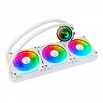 Water Cooler Gamer Rise Mode Frost Pro, ARGB, Intel e AMD, 360mm, Branco - RM-WCF-07-ARGB