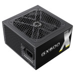 Fonte Gamemax GX600, 600W, 80 Plus Gold, PFC Ativo, Com Cabo, Preto - GX600WBKPSS7710BR