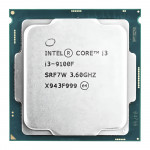 Processador Intel Core i3-9100F, LGA 1151, Cache 6MB, 3.60GHz (4.20Ghz Turbo), OEM