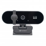 Webcam C3Tech, Full HD 1080P, Preto - WB-150BK