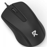 Mouse Redragon Office BM-4049, 1200DPI, 3 Botões, USB, Preto - BM-4049