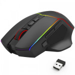 Mouse Gamer Redragon Axe Pro, RGB, Wireless, Bluetooth, 8000 DPI, 8 Botões, Sensor PAW3104, Preto - M814RGB-PRO