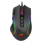 Mouse Gamer Redragon Predator RGB, 8000 DPI, 9 Botões, Preto - M612-RGB