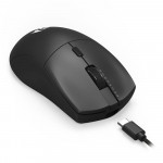 Mouse Gamer Ultraleve Redragon Neva, Sensor Óptico PAW3395, 26000 DPI, 6 Botões, USB Tipo-C, 8000Hz, Preto - M815