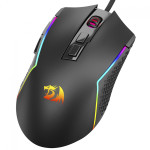 Mouse Gamer Redragon Trident Lite, RGB, 8000 DPI, 7 Botões, Sensor PAW3104, Preto - M613-RGB