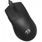 Mouse Gamer Redragon K1NG M724, USB, 12400 DPI, Sensor Pixart 3327, 5 Botões, Preto - M724