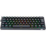 Teclado Mecânico Gamer Redragon Fizz Pro, Wireless, RGB, Switch Brown, ABNT2, Preto - K616-RGB-B (PT-BROWN)