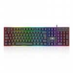 Teclado Mecânico Gamer Redragon Ratri RGB, Switch Brown, ABNT2, Preto - K595RGB (PT-BROWN)