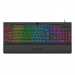 Teclado Gamer Redragon Shiva, RGB, Membrana, ABNT2, Preto - K512RGB V2