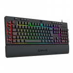 Teclado Gamer Redragon Shiva, RGB, Membrana, ABNT2, Preto - K512RGB V2