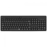 Teclado Office Redragon BK-7092, Wireless, Membrana, Full Size, ABNT2, Low Profile, Preto - BK-7094 PT