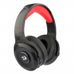Headset Gamer Redragon Pelops PRO, Wireless, Preto e Vermelho - H818 PRO