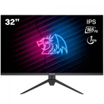 Monitor Gamer Redragon Ombra, 32" LED, Quad HD 2K, 165Hz, 1ms, 100% FreeSync, HDMI/DP, Preto - GMQ3222SUC