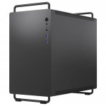 Gabinete Gamer Bluecase Tiny, mATX, Lateral Vidro, USB 3.0, Sem Fan, Sem Fonte, Preto - BG-056B