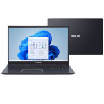 Notebook Asus Vivobook Go 15 E510KA, Intel Celeron Dual Core N4500, 4GB, SSD 128GB, Tela 15.6", Windows 11, Preto-E510KA