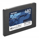 SSD Patriot Burst, 480GB, Elite, 2.5", SATA III, Leitura: 450MB/s e Gravação: 320MB/s - PBE480GS25SSDR