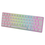 Teclado Mecânico Fortrek Gravity Air Compact, Wireless, Branco - 84978