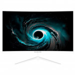 Monitor Gamer 23.8" LED, Bluecase PRO, Curvo, Full HD, 120Hz Versa, LED Azul, HDMI/DP, Branco - BM24FFH5GCW
