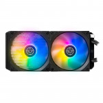 Water Cooler TGT Spartel V2, Rainbow, 240mm, Preto - TGT-SPLV240-BK01