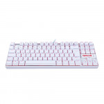 Teclado Mecânico Gamer Redragon Kumara K552W, LED, Switch Redragon MK2 Blue, ABNT2, Branco - K552W-2 (BLUE)