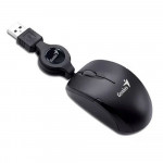 Mouse Micro Traveler V2 Genius USB, 3 Botões, 1000 DPI, Preto - 31010125100