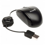 Mouse Micro Traveler V2 Genius USB, 3 Botões, 1000 DPI, Preto - 31010125100