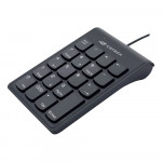 Teclado Numérico C3Tech, USB, Preto - KN-12BK