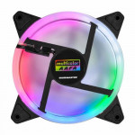 Cooler FAN K-Mex AAGA, 120mm, LED Coloridos, Preto - AAGAF114ABTXB0X