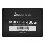 SSD Rise Mode Gamer Mode Z Series, 480GB, SATA, Leitura: 530MB/s, Gravação: 520MB/s, Preto - RM-SSD-480