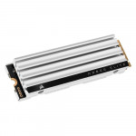 SSD Corsair MP600 Elite, 1TB, M.2 NVMe, Leitura 7000MB/s e Gravação 6200MB/s, Para PS5, Branco - CSSD-F1000GBMP600ECS