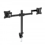 Suporte Articulado Para 2 Monitores Get, Vesa, Suporta até 27" LED, Preto - 72130