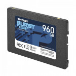 SSD Patriot Burst, 960GB, Elite, 2.5", SATA III, Leitura: 450MB/s e Gravação: 320MB/s - PBE960GS25SSD